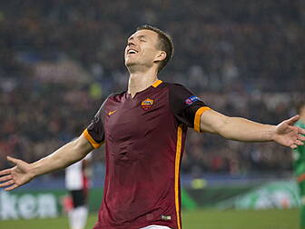 Bosnia's Dzeko and Pjanic...